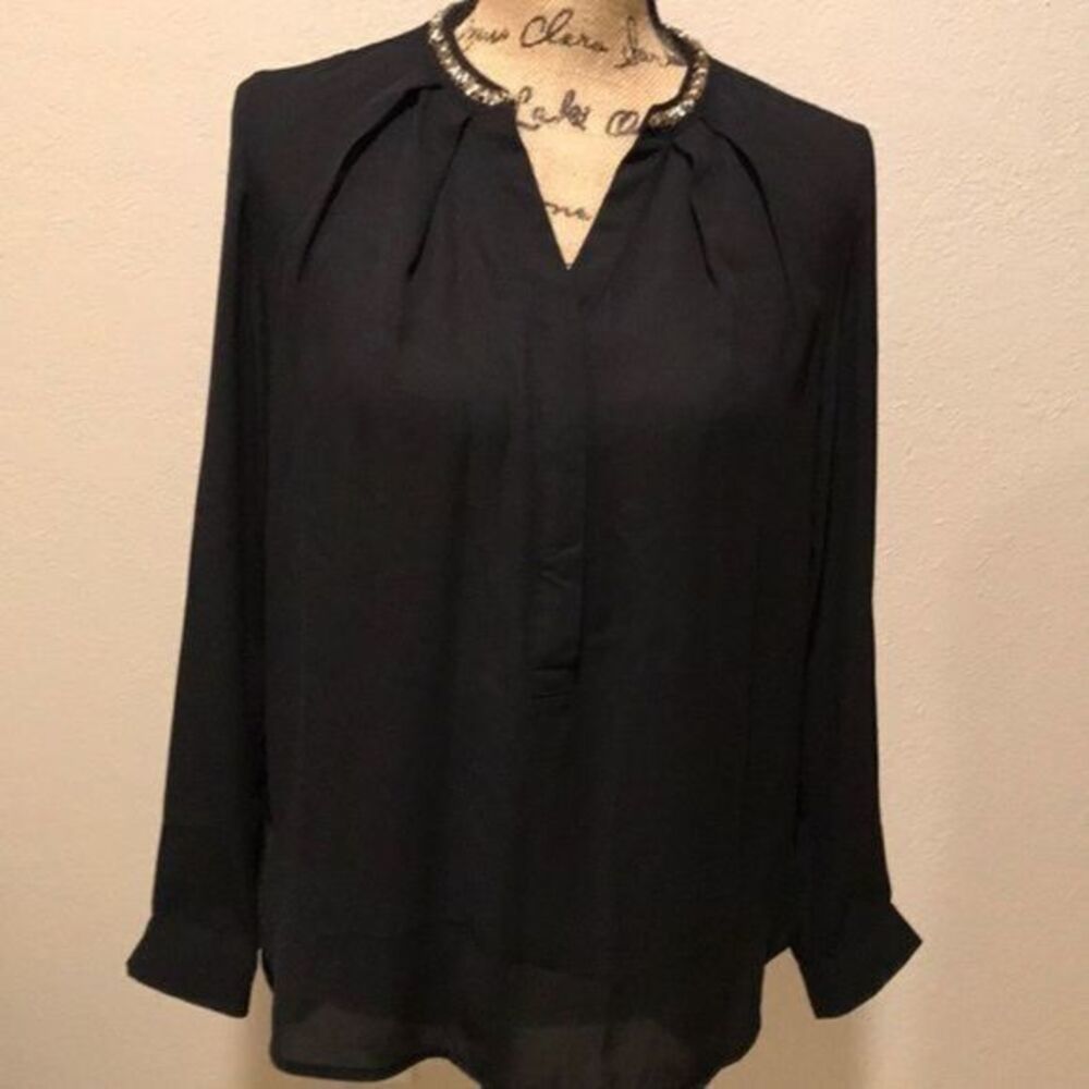 COPY - Bundle 6 for $20 plus shipping Violet & Claire Sheer Black Blouse
